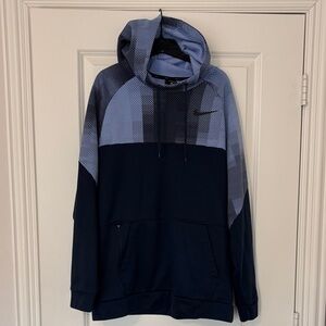 Nike Two-Tone Blue and light blue Hoodie